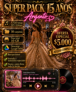 Pack 15 Años - Especial Argento Mix